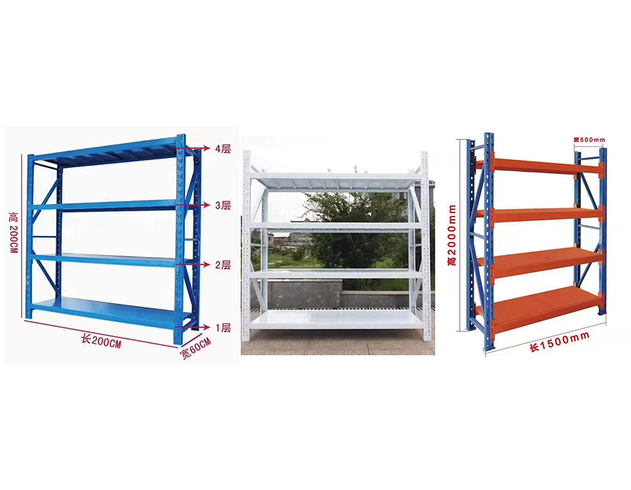 Rak Tanpa Baut Tugas Ringan (≤150 kg/lapis)